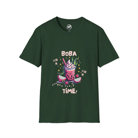 Boba Time: Dragon Fruit T-shirt